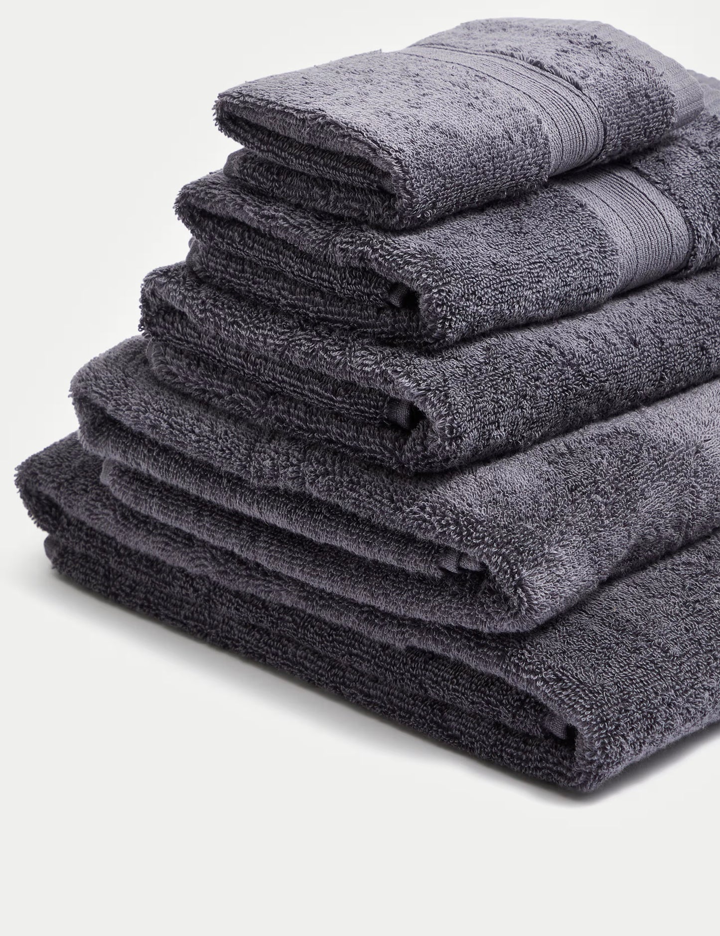Grey Silver-Infused Luxury Bath Towel - Egyptian Cotton
