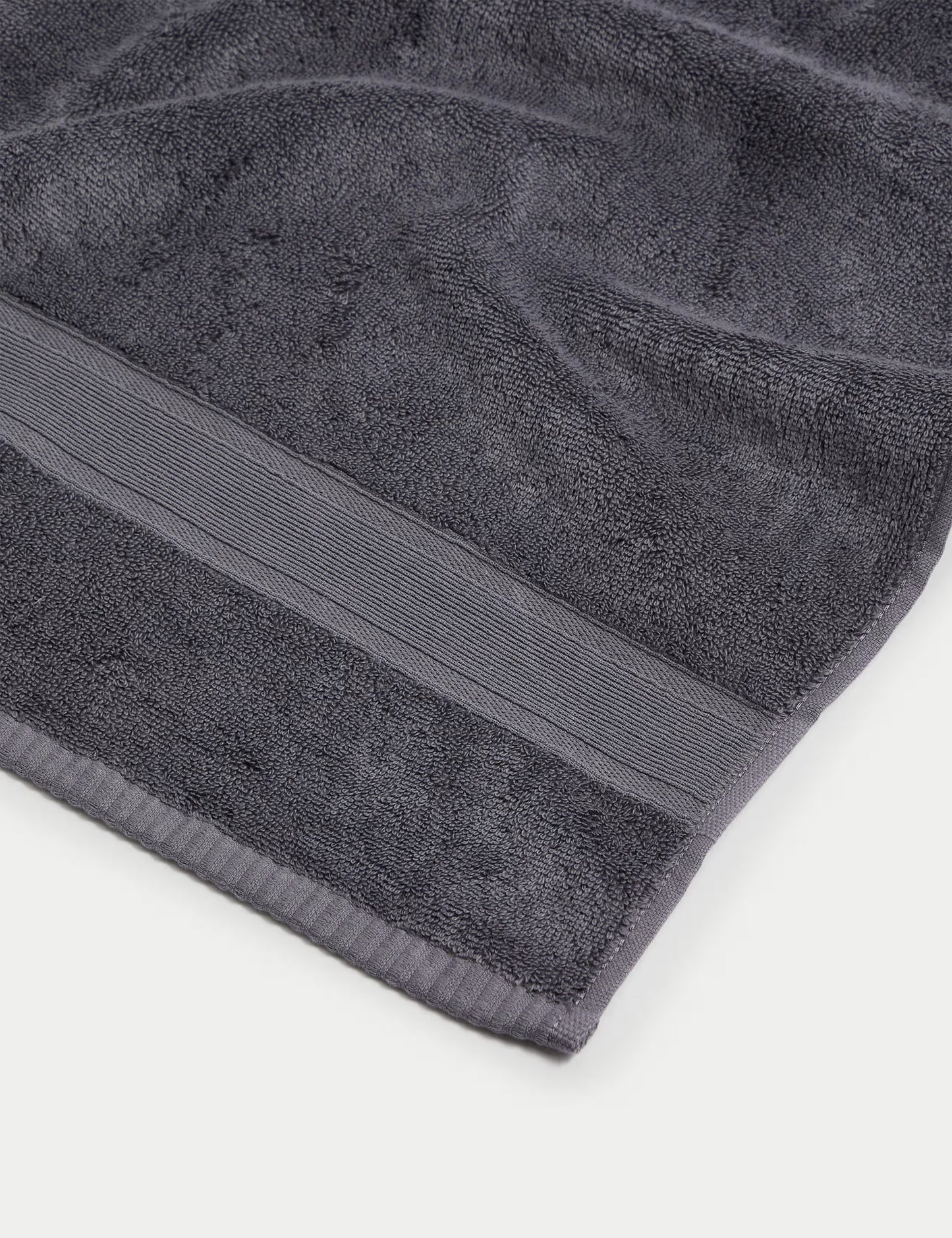 Grey Silver-Infused Luxury Bath Towel - Egyptian Cotton