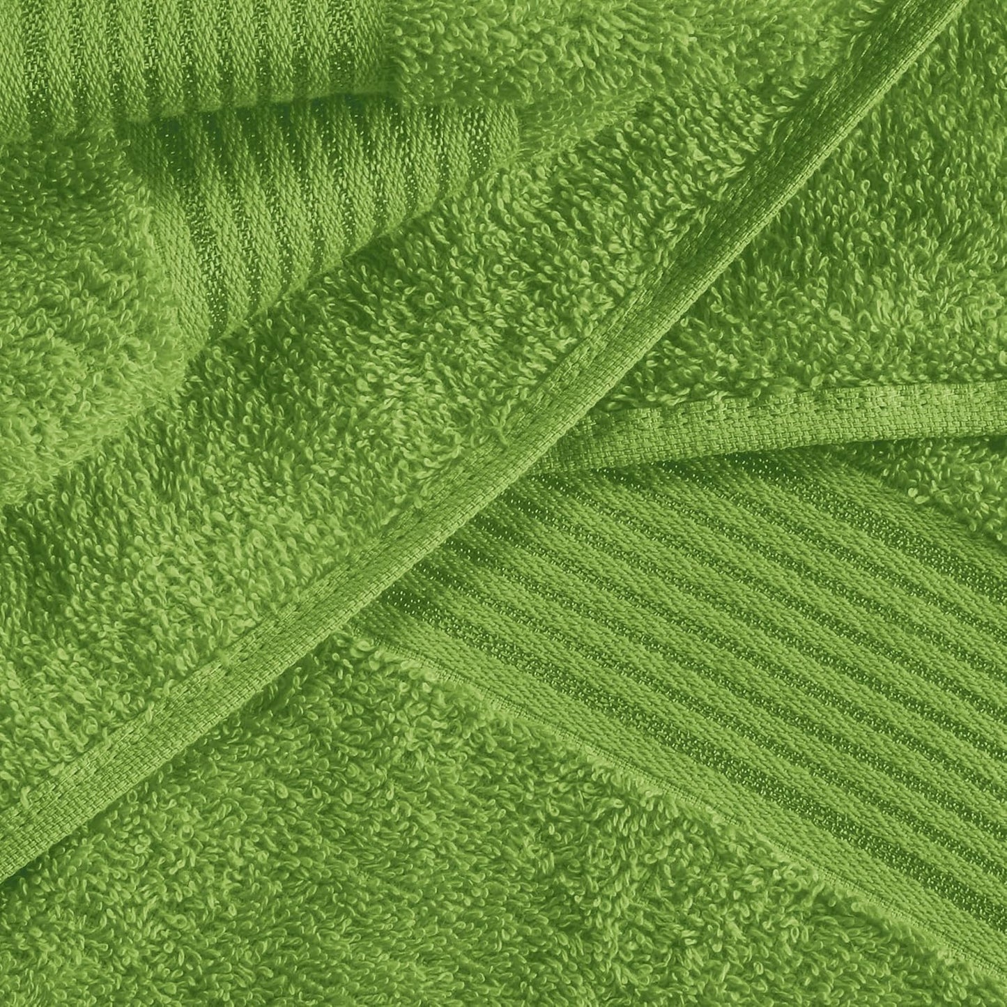 Green Silver-Infused Luxury Bath Towel