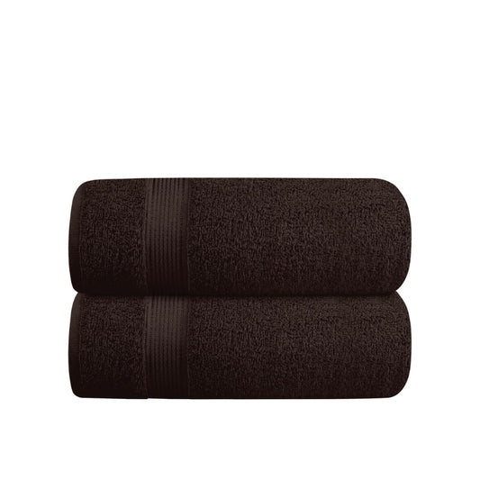 Brown Silver-Infused Luxury Bath Towel