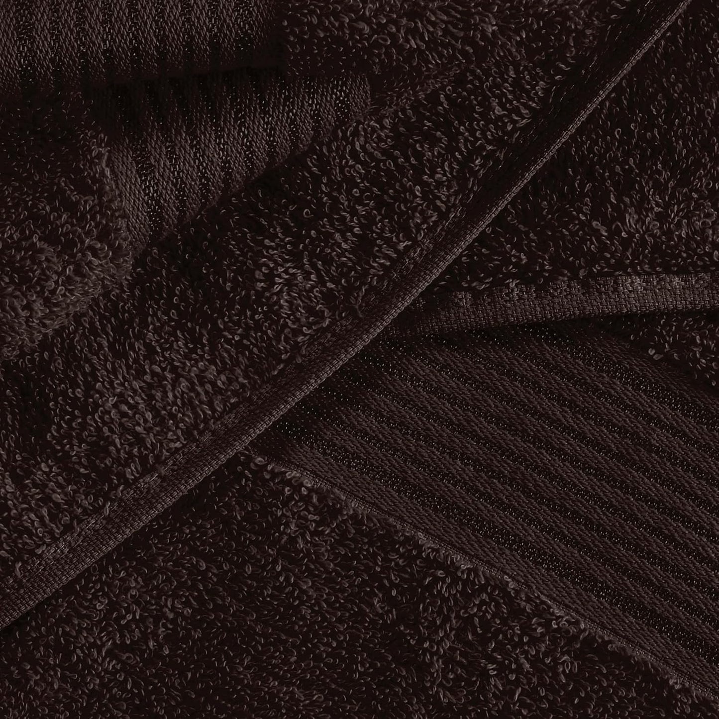 Brown Silver-Infused Luxury Bath Towel