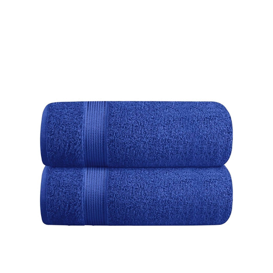 Blue Silver-Infused Luxury Bath Towel
